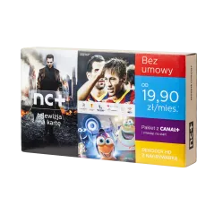 Usługa telewizyjna NC+ 1mies.z dekoderem 5800SXREC PKWiU 61.30.20.0