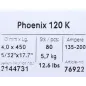 Bohler MMA elektroda spawalnicza zasadowa Phoenix 120K B 4.0x450/5.7paczka/22.8karton (cena za 1 paczkę)
