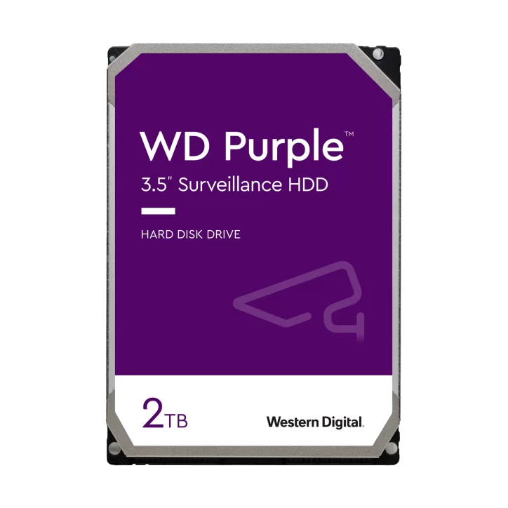 Dysk do monitoringu WesternDigital PURPLE 2TB WD23PURZ 64MB