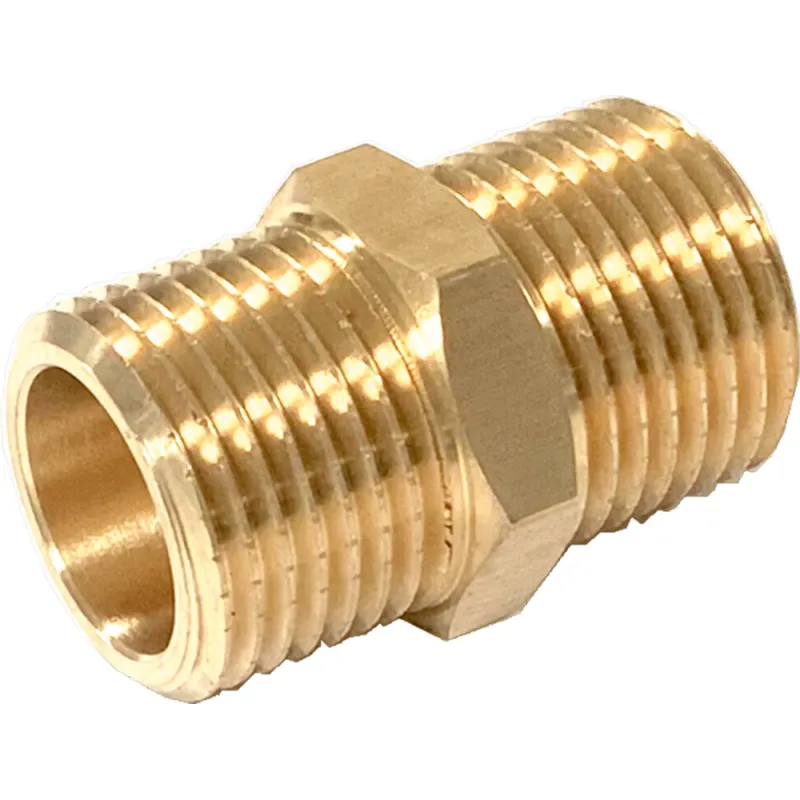 Nypel mosiężny długi 1/2" GZ/GZ