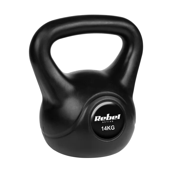 Kettlebell bitumiczny 14 kg REBEL ACTIVE