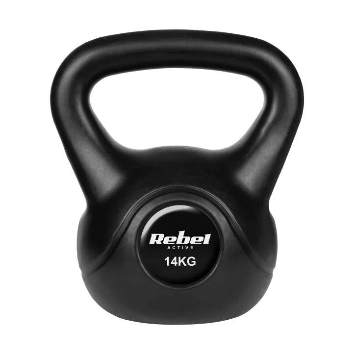 Kettlebell bitumiczny 14 kg REBEL ACTIVE