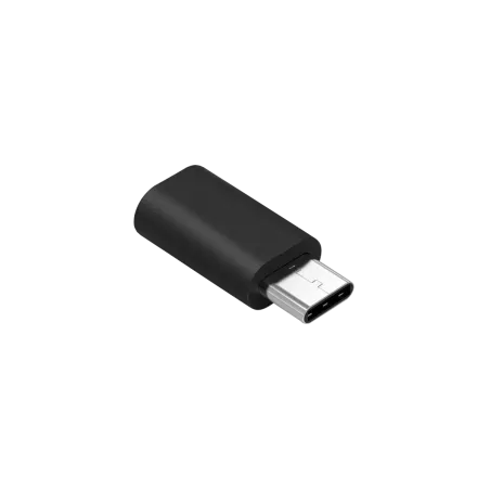 Adapter Przejściówka Micro USB - USB typu C Czarny