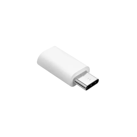 Adapter Przejściówka Micro USB - USB typu C Srebrna