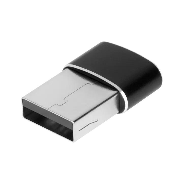 Adapter przejściówka USB - USB Typu C czarny