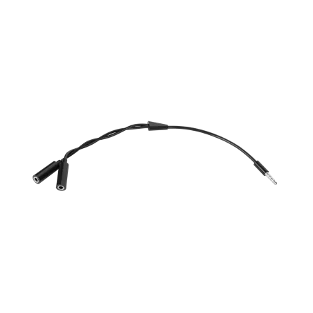 Adapter wt.Jack 3.5 4polowy-2xgniazdo Jack 3.5 stereo