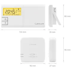 Salus 091FLRFV2 bezprzewodowy tygodniowy reg. temperatury