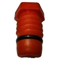 Korek do prób szczelności (rura PEX 16×2mm) czerwony