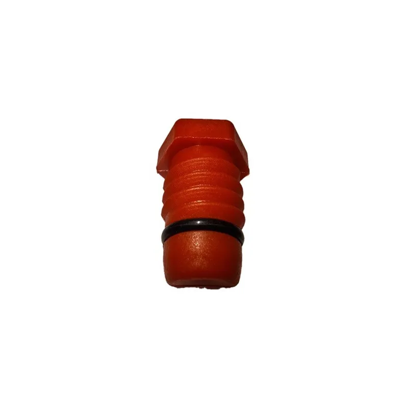 Korek do prób szczelności (rura PEX 16×2mm) czerwony