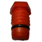 Korek do prób szczelności (rura PEX 20×2mm) czerwony