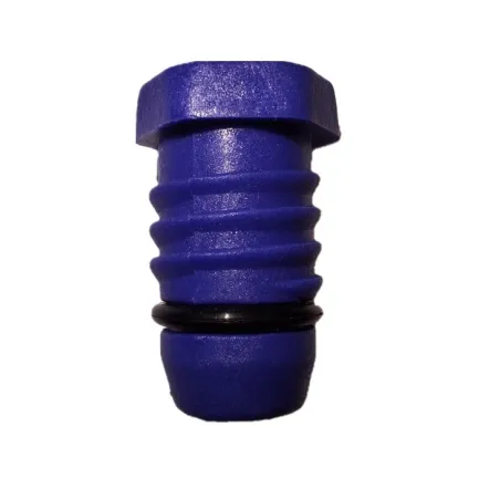 Korek do prób szczelności (rura PEX 20×2mm) niebieski