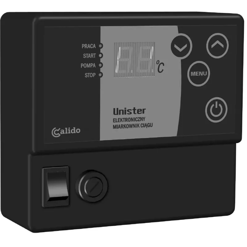 Elektroniczny miarkownik ciągu „UNISTER” CALIDO