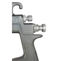 Pistolet lakierniczy LEADER K411 LVLP 2.0mm zbiornik 600ml model 2022