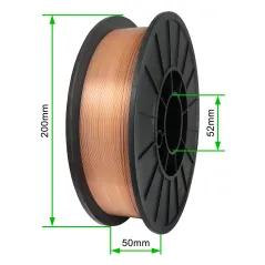 PrimeWire MAG drut spawalniczy ER70S-6 G3Si1 SG2 0.6mm 5kg S200 szpula plastykowa.
