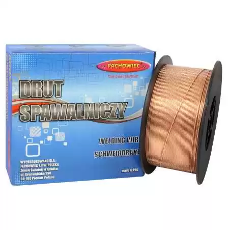 PrimeWire MAG drut spawalniczy ER70S-6 G3Si1 SG2 0.8mm 1kg S100 szpula plastykowa.