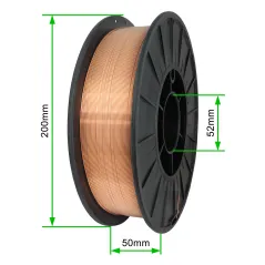 PrimeWire MAG drut spawalniczy ER70S-6 G3Si1 SG2 0.8mm 5kg S200 szpula plastykowa.
