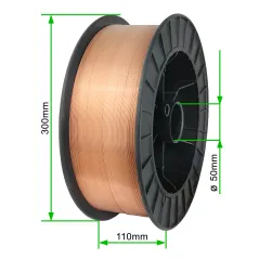 PrimeWire MAG drut spawalniczy ER70S-6 G3Si1 SG2 0.8mm 15kg S300 szpula plastykowa.