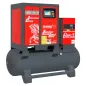 Sprężarka śrubowa ARROW II VSD 15 kW/500 720-1800 l/min. 10 Bar zestaw na zbiorniku poziomym 500L + osuszacz + filtry ISO 8573-1 Sprężarka śrubowa ARROW II VSD 15 kW/500 720-1800 l/min. 10 Bar zestaw na zbiorniku poziomym 500L + osuszacz + filtry ISO 8573-1