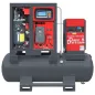 Sprężarka śrubowa ARROW II VSD 15 kW/500 420-1100 l/min. 16 Bar zestaw na zbiorniku poziomym 500L+ osuszacz + filtry ISO 8573-1 Sprężarka śrubowa ARROW II VSD 15 kW/500 420-1100 l/min. 16 Bar zestaw na zbiorniku poziomym 500L+ osuszacz + filtry ISO 8573-1