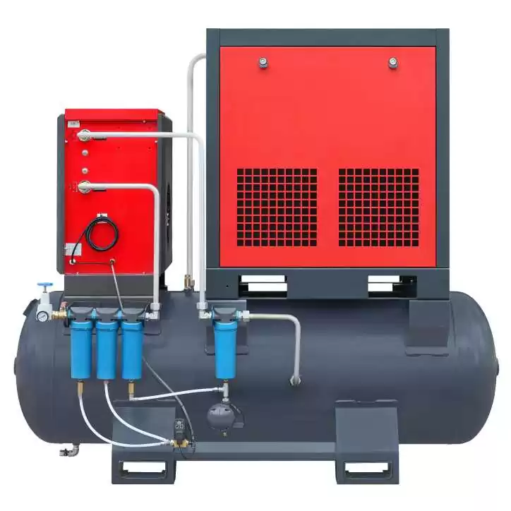 Sprężarka śrubowa ARROW II VSD 15 kW/500 420-1100 l/min. 16 Bar zestaw na zbiorniku poziomym 500L+ osuszacz + filtry ISO 8573-1 Sprężarka śrubowa ARROW II VSD 15 kW/500 420-1100 l/min. 16 Bar zestaw na zbiorniku poziomym 500L+ osuszacz + filtry ISO 8573-1