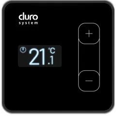 DURO SYSTEM - Bezprzewodowy Termostat XTHERM 60 Czarny
