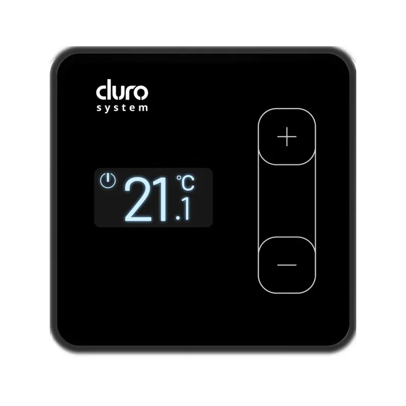DURO SYSTEM - Bezprzewodowy Termostat XTHERM 60 Czarny DURO SYSTEM - Bezprzewodowy Termostat XTHERM 60 Czarny