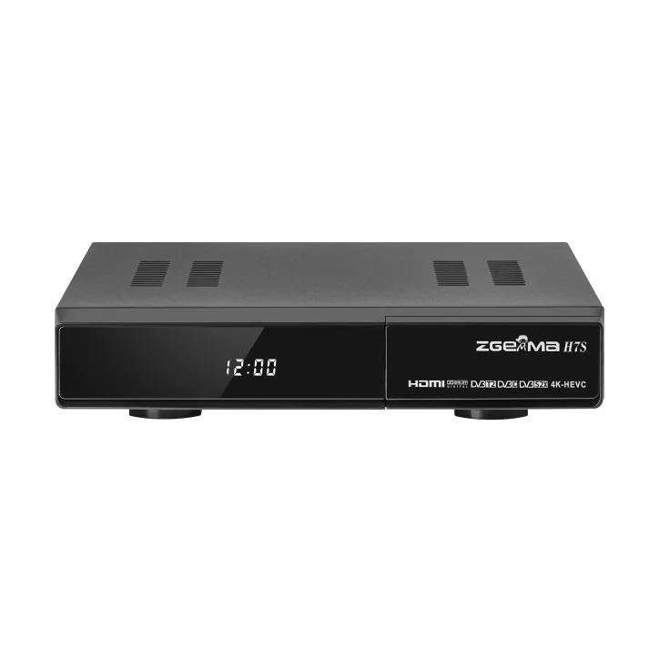 Tuner satelitarny Zgemma H7S DVB-S2X UHD H.265 HEVC LAN