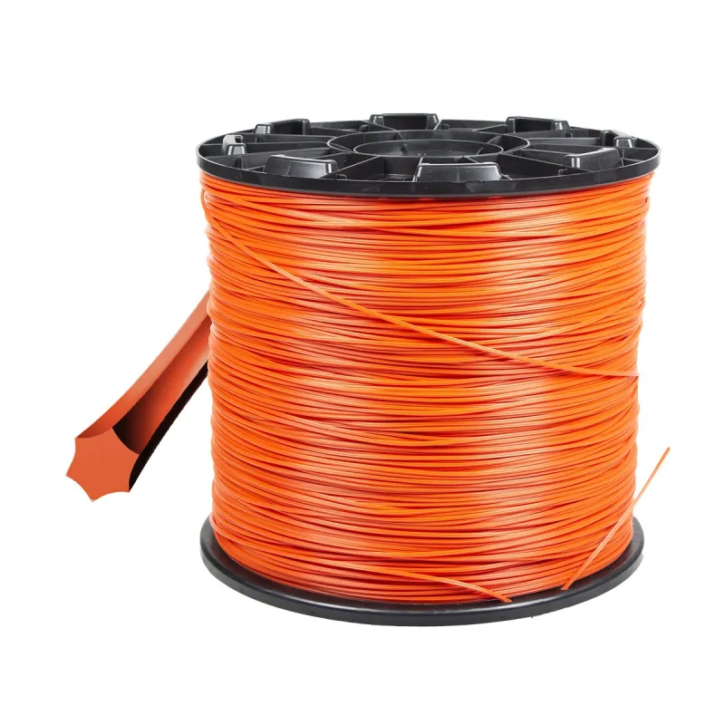 Żyłka tnąca 2.4/8kg gwiazdka pomarańcz