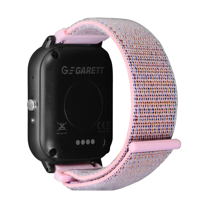 Smartwatch Garett Kids Tech 4G różowy velcro