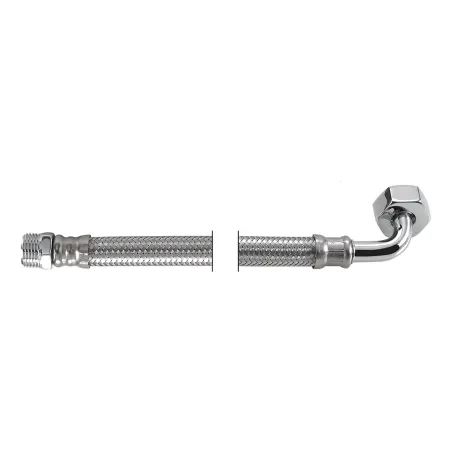 Wąż 1/2"x1/2" z kolanem wkręt/nakr śr.wew. 13mm długość 300mm Tucai