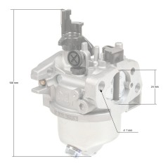 Gaźnik Loncin LC3500-AS CZĘŚĆ ORYGINALNA