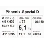 Bohler MMA elektroda spawalnicza zasadowa Phoenix SPEZIAL D 4.0x450/5.1paczka/20.4karton (cena za 1 paczkę) Bohler MMA elektroda spawalnicza zasadowa Phoenix SPEZIAL D 4.0x450/5.1paczka/20.4karton (cena za 1 paczkę)