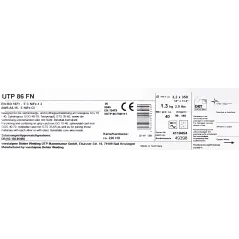 Bohler MMA elektroda spawalnicza do żeliwa UTP86FN 3.2x350/1kg paczka (cena za 1 paczkę)