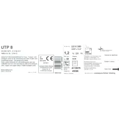 Bohler MMA elektroda spawalnicza do żeliwa UTP8 2.5x300/1kg paczka (cena za 1 paczkę)