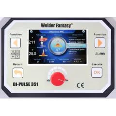 Półautomat spawalniczy 3w1 PERFECT BI-PULSE 351 4x4 MIG/MAG/SYNERGIA/PULS/PODWÓJNY PULS/LUTOSPAWANIE/MMA Welder Fantasy 400V