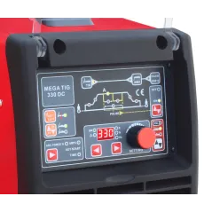 Spawarka inwertorowa MegaTig DC 330 Welder Fantasy+uchwyt Parker SGT18SC
