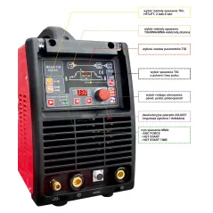 Spawarka inwertorowa MegaTig DC 330 Welder Fantasy+uchwyt Parker SGT18SC