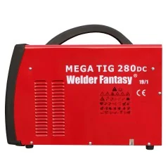 Spawarka inwertorowa MegaTig DC 280 Welder Fantasy+uchwyt Parker SGT18FX