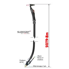 TIG UCHWYT SUREGRIP SGT9 FLEX PKG X 8M