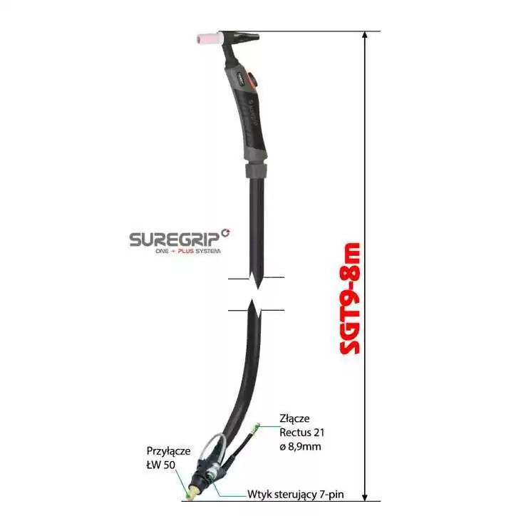 TIG UCHWYT SUREGRIP SGT9 FLEX PKG X 8M TIG UCHWYT SUREGRIP SGT9 FLEX PKG X 8M