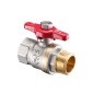 Calido S30 Pro zawór kulowy W/Z 1/2" z motylkiem Calido S30 Pro zawór kulowy W/Z 1/2" z motylkiem
