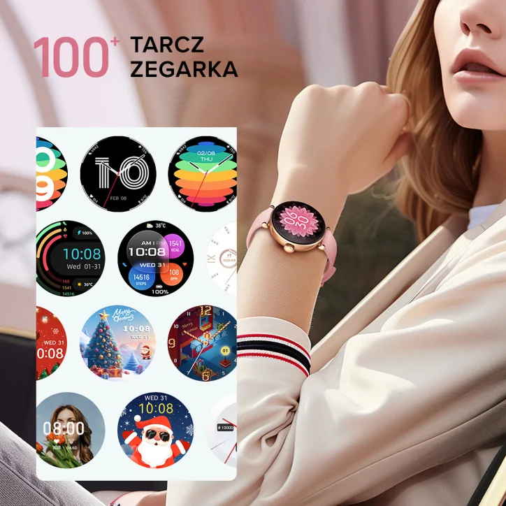 Smartwatch KIESLECT Pura Gold