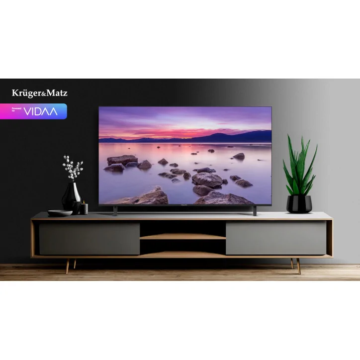 Telewizor Kruger&Matz 55" UHD smart DVB-T2/S2 H.265 Hevc