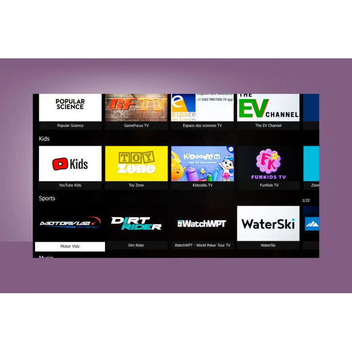 Telewizor Kruger&Matz 65" UHD smart DVB-T2/S2 H.265 Hevc