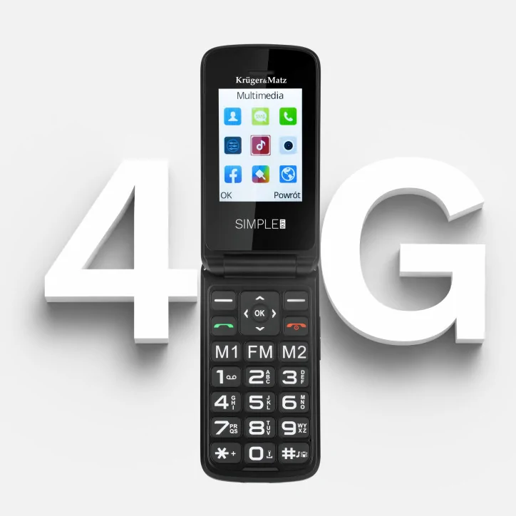 Telefon GSM dla seniora Kruger&Matz Simple 931 4G