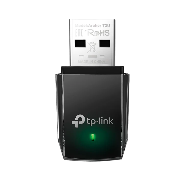 TP-LINK karta sieciowa USB3.0 AC1300 Archer T3U, bezprzewodowa, dwupasmowa, 400/867Mb/s, 802.11ac/n, mini