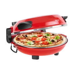 Piec do pizzy TEESA SUPREME + , 1200 W, 32 cm , okienko , wyjmowany kamień, sterowanie dwiema grzałkami