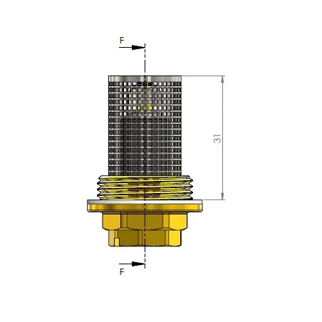 Wkład magnetyczny 1/2" do filtra skośnego