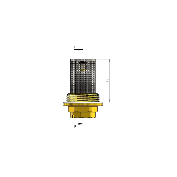 Wkład magnetyczny 1/2" do filtra skośnego