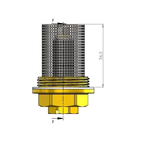 Wkład magnetyczny 3/4" do filtra skośnego